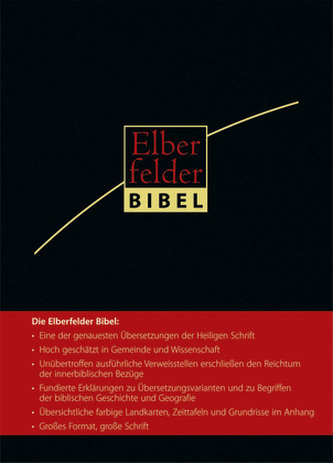 Elberfelder Bibel - Großausgabe, mit Registerstanzung Elberfelder Bibel - Großausgabe, mit Registerstanzung