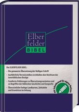 Elberfelder Bibel - mit Schreibrand, italienisches Kunstleder dunkelblau