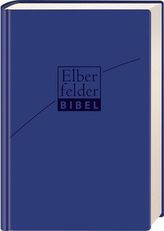 Elberfelder Bibel - Taschenausgabe, italienisches Kunstleder blau