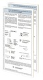 Form- und Lagetolerierung nach DIN EN ISO 1101, 2 Falttafeln