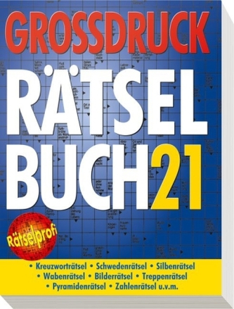 Großdruck-Rätselbuch. Tl.21
