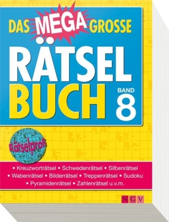 Das megagroße Rätselbuch. Bd.8