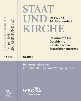 Staat und Kirche im 19. und 20. Jahrhundert, 5 Bde.