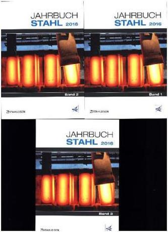 Jahrbuch Stahl 2016, 3 Bde.