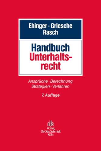Handbuch Unterhaltsrecht