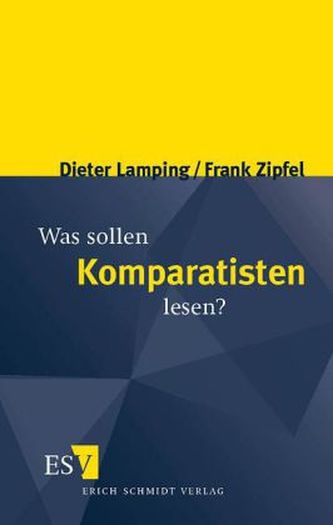 Was sollen Komparatisten lesen? Was sollen Komparatisten lesen?
