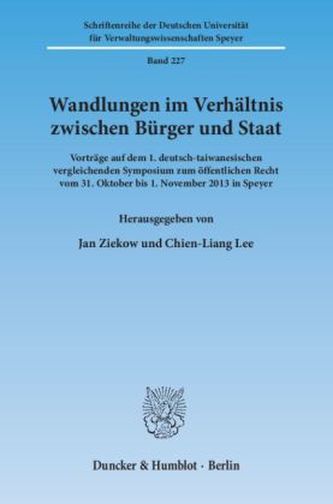 Wandlungen im Verhältnis zwischen Bürger und Staat