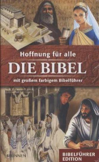 Hoffnung für alle, Die Bibel, mit farbigem Bibelführer