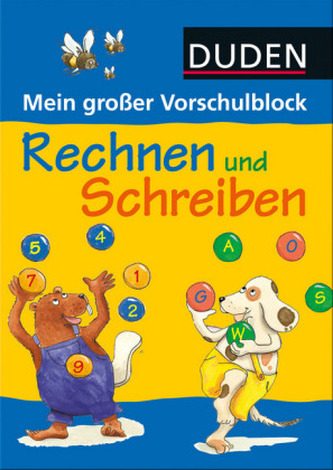 Duden, Mein großer Vorschulblock - Rechnen und Schreiben