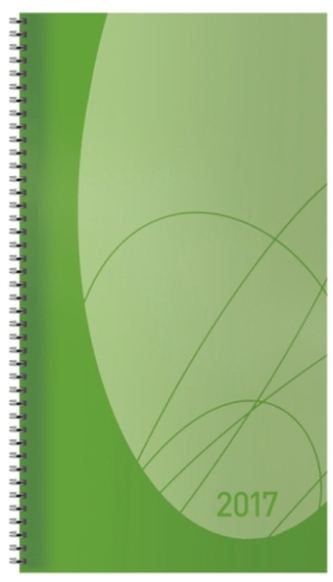 Taschenkalender Modus XL Flexi Colourlux grün 2017