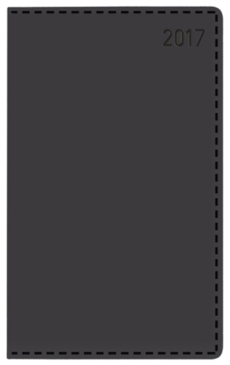 Daily Timer Compact Tizio schwarz 2017