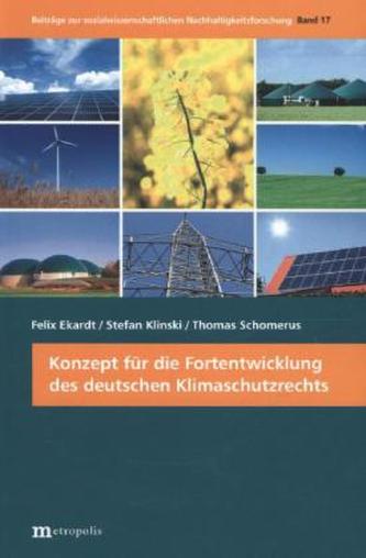 Konzept für die Fortentwicklung des deutschen Klimaschutzrechts