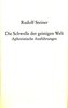 Die Schwelle der geistigen Welt