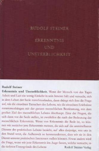 Erkenntnis und Unsterblichkeit