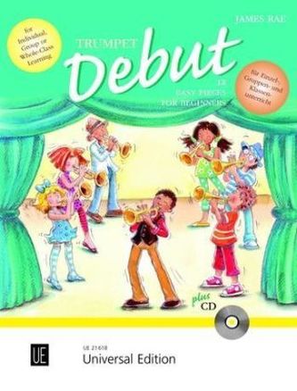 Trumpet Debut, für 1-2 Trompeten, m. Audio-CD + Klavierbegleitung
