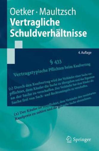 Vertragliche Schuldverhältnisse