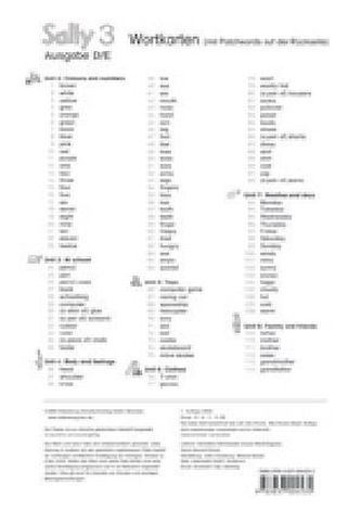 3. Schuljahr, Ausgabe D und E, Wortkarten
