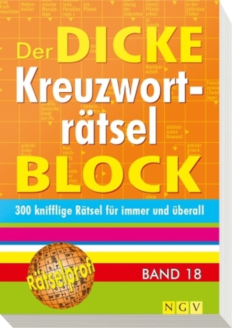 Der dicke Kreuzworträtsel-Block. Bd.18