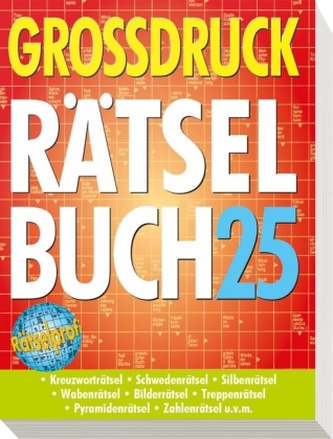 Großdruck-Rätselbuch. Bd.25