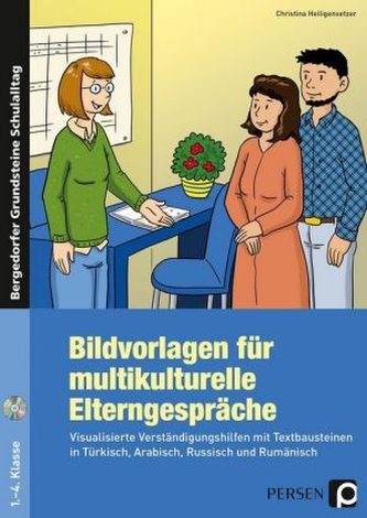Bildvorlagen für multikulturelle Elterngespräche, m. CD-ROM