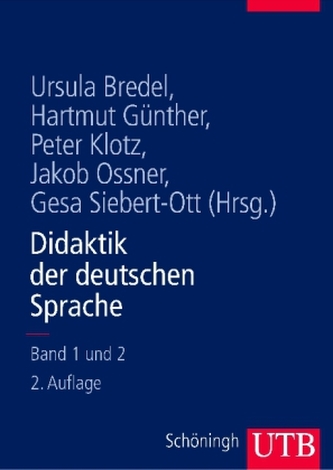 Didaktik der deutschen Sprache, 2 Bde.