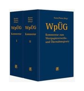WpÜG, Kommentar zum Wertpapiererwerbs- und Übernahmegesetz, in 2 Ordnern zur Fortsetzung