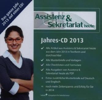 Die Assistenz & Sekretariat-CD 2013, CD-ROM