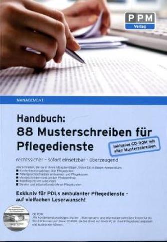 Handbuch: 88 Musterschreiben für Pflegedienste, m. CD-ROM