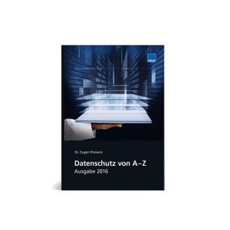 Datenschutz von A-Z