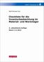 Checkliste für die Inventurbeobachtung im Material- und Warenlager