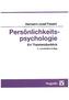 Persönlichkeitspsychologie