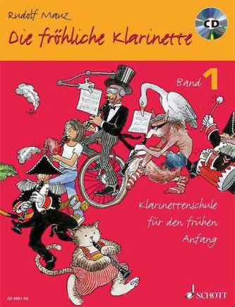 Die fröhliche Klarinette, m. Audio-CD. Bd.1
