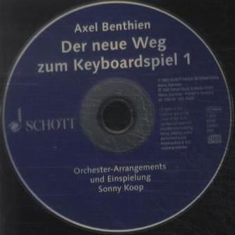 Der neue Weg zum Keyboardspiel, 1 Audio-CD. Bd.1
