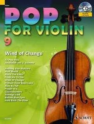 Pop for Violin, für 1-2 Violinen, m. Audio-CD. Vol.9
