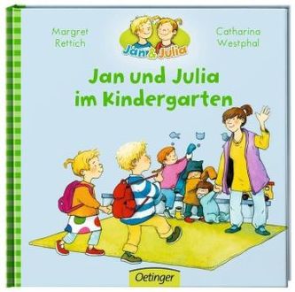 Jan und Julia im Kindergarten