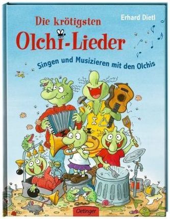 Die krötigsten Olchi-Lieder, m. Audio-CD