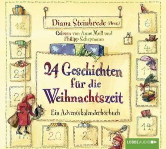 24 Geschichten für die Weihnachtszeit, 3 Audio-CDs