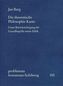Die theoretische Philosophie Kants
