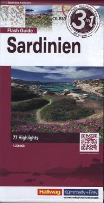 Hallwag Flash Guide Sardinien