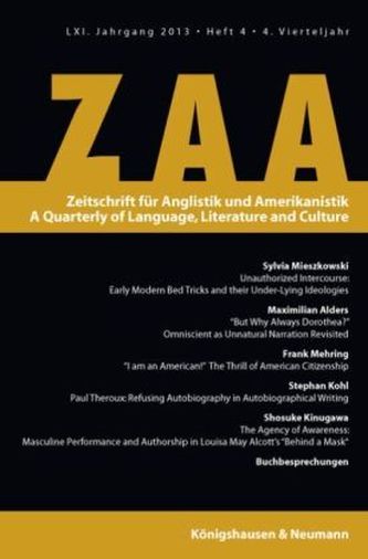 A Quarterly of Language, Literature and Culture