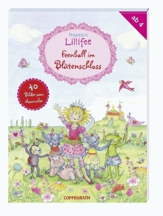 Prinzessin Lillifee - Feenball im Blütenschloss, Malbuch
