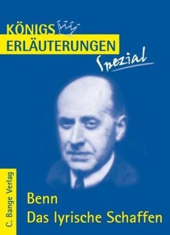 Benn 'Das lyrische Schaffen'