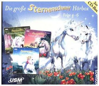 Die große Sternenschweif Hörbox, 3 Audio-CDs. Folge. 4-6