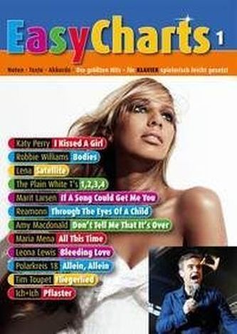 Easy Charts, für Klavier. Bd.1