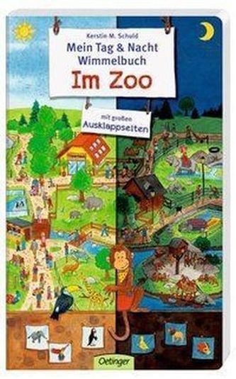 Mein Tag & Nacht Wimmelbuch - Zoo