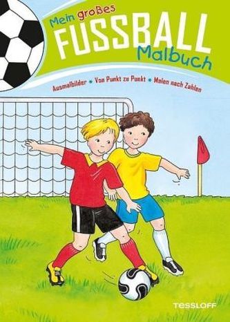 Mein großes Fußball-Malbuch