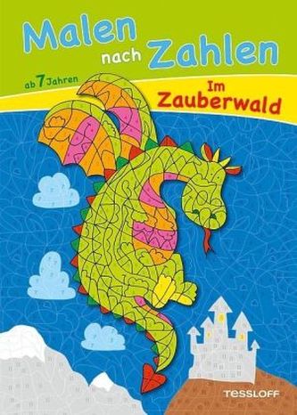 Malen nach Zahlen. Im Zauberwald