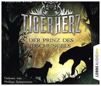 Tigerherz - Der Prinz des Dschungels, 4 Audio-CDs