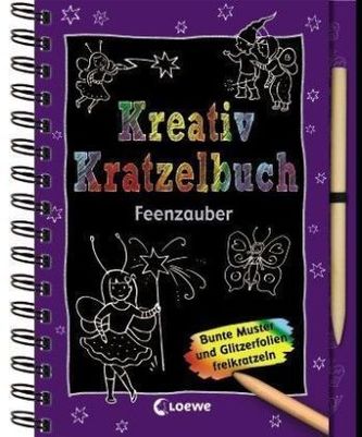 Kreativ-Kratzelbuch - Feenzauber