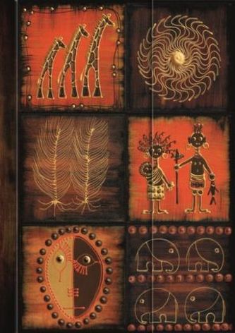 Premium Notes Big, AfricanArt - Mosaik